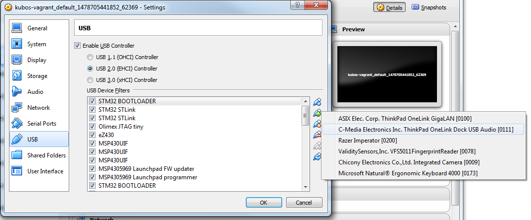 VM USB Devices